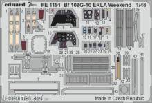 Eduard Accessories FE1191 - Bf 109G-10 ERLA Weekend 1/48 for EDUARD in 1:48