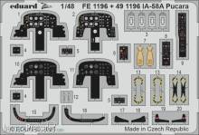 Eduard Accessories FE1196 - IA-58A Pucara 1/48 for KINETIC in 1:48