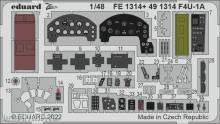 Eduard Accessories FE1314 - 1:48 F4U-1A for HOBBY BOSS