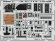 Eduard Accessories FE1326 - 1:48 Anson Mk.I 1/48 for AIRFIX
