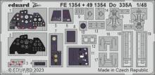 Eduard Accessories FE1354 - 1:48 Do 335A 1/48 TAMIYA