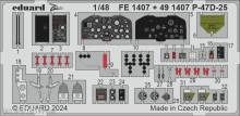 Eduard Accessories FE1407 - 1/48 P-47D-25 1/48