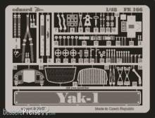 Eduard Accessories FE166 - Yak-1 in 1:48