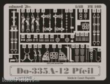Eduard Accessories FE169 - Dornier Do 335A-12 Pfeil in 1:48