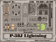 Eduard Accessories FE208 - P-38J Lighting in 1:48