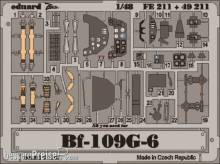 Eduard Accessories FE211 - Bf-109-G-6 in 1:48