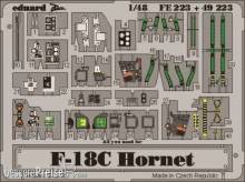 Eduard Accessories FE223 - F-18C Hornet in 1:48