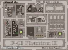 Eduard Accessories FE231 - P-4E Phantom II in 1:48