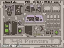 Eduard Accessories FE257 - F-4G Phantom II in 1:48