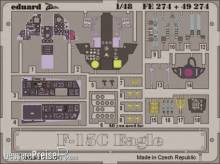 Eduard Accessories FE274 - F-15C Eagle in 1:48