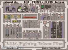 Eduard Accessories FE276 - F-16A Plus Fighting Falcon interior in 1:48