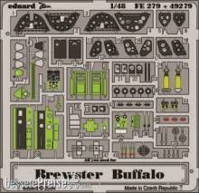 Eduard Accessories FE279 - Brewster Buffalo in 1:48