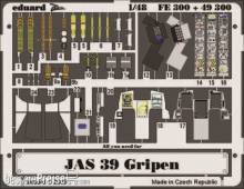 Eduard Accessories FE300 - JAS-39 Gripen in 1:48