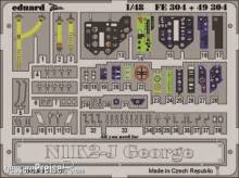 Eduard Accessories FE304 - N1K2-J George für Hasegawa Bausatz in 1:48