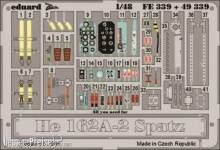Eduard Accessories FE339 - He 162A-2 Spatz Für Tamiya Bausatz in 1:48