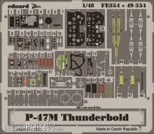 Eduard Accessories FE354 - P-47M Thunderbolt Für Tamiya Bausatz. in 1:48