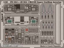 Eduard Accessories FE364 - CH-53E Super Stallion interior für Academy/MRC-Bausatz in 1:48