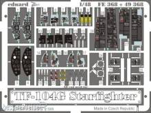 Eduard Accessories FE368 - TF-104G Starfighter für Hasegawa Bausatz in 1:48