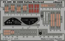 Eduard Accessories FE389 - Bf 108B Taifun Weekend für Eduard Bausatz in 1:48