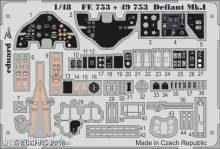 Eduard Accessories FE753 - Defiant Mk.I for Airfix in 1:48
