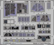 Eduard Accessories FE805 - F-14A for Tamiya