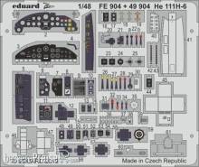 Eduard Accessories FE904 - He 111H-6 for ICM in 1:48