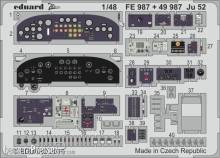 Eduard Accessories FE987 - Ju 52 for Revell in 1:48