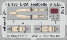 Eduard Accessories FE990 - U-2A seatbelts STEEL for AFV Club in 1:48