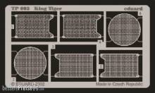 Eduard Accessories TP003 - Fotoätzsatz für King Tiger von Tamiya in 1:35
