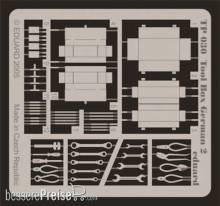 Eduard Accessories TP030 - Tool Box German 2 in 1:35