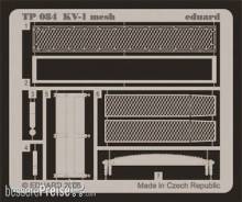 Eduard Accessories TP084 - KV-1 mesh für Trumpeter Bausatz in 1:32