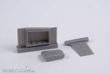 CMK 129-4367 - Beaufighter Mk.IF Dinghy Box and Access Panel for Revell in 1:48