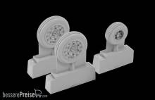 CMK 129-4392 - Hawker Hunter F.6 Wheels in 1:48