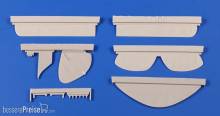 CMK 129-4408 - DH.82 Tiger Moth Control Surfaces in 1:48