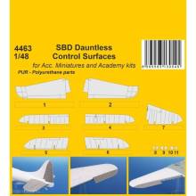 CMK 4463 - 1:48 SBD Dauntless Control Surfaces / for Acc. Miniartures and Academy kits