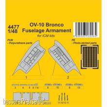CMK 129-4477 - OV-10 Bronco Fuselage Armament for ICM kit