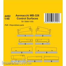 CMK 129-4492 - Aermacchi MB-326 Control Surfaces