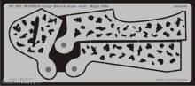 Eduard Accessories XF562 - Bf109F/G Schablone große Flecken
