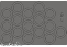 Eduard Accessories XT164 - 1:35 M-50A wheels for Academy