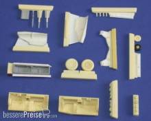 CMK 129-4196 - JAS-39D Gripen untercarriage für Italeri Bausatz