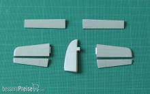 CMK 129-4212 - Hawker Seahawk - control surfaces set for Trumpeter kit