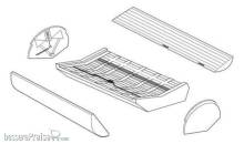 CMK 129-4255 - 1:48 Canberra PR Mk.9 Bomb bay (Air) GB WWII