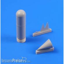 CMK 129-4300 - WWII Luftwaffe 900L Drop Tank (2pc) in 1:48