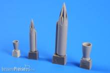 CMK 129-4310 - Bofors m/70 Rocket pod (2pcs.) in 1:48