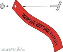 CMK 129-4317 - Remove Before Flight Tags (20pcs) in 1:48