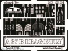 Eduard Accessories SS106 - A-37 B Dragonfly in 1:72
