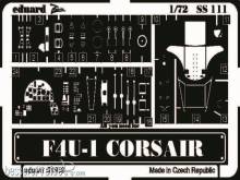 Eduard Accessories SS111 - F4U-1 Corsair in 1:72