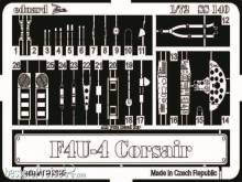 Eduard Accessories SS140 - F4U-4 Corsair in 1:72