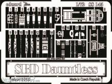Eduard Accessories SS145 - SBD Dauntless in 1:72