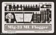 Eduard Accessories SS155 - MiG-23 ML Flogger in 1:72